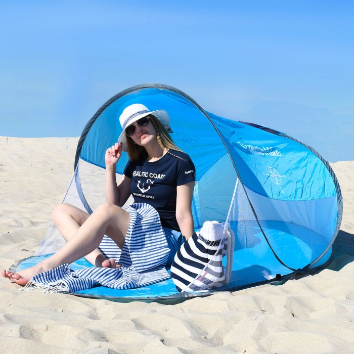 Ekspresowy namiot plażowy POP UP samorozkładający Captain Mike®