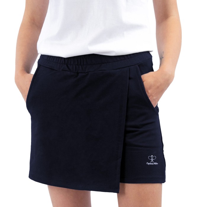 Spódniczka tenisowa spodenki Captain Mike granatowa