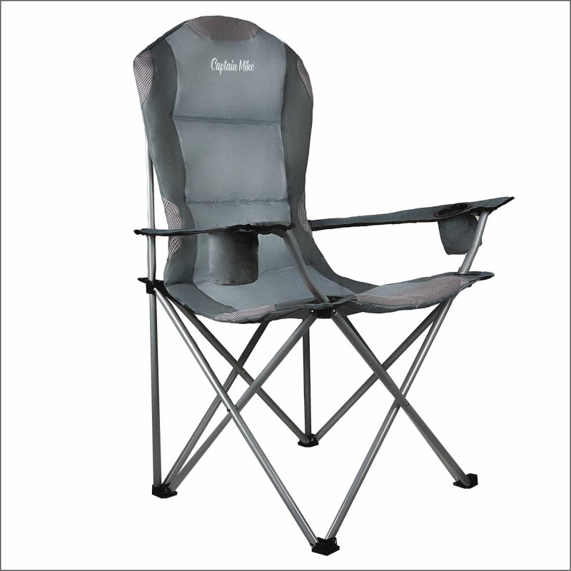 Krzesło ogrodowe wędkarskie plażowe składane fotel turystyczny Captain Mike