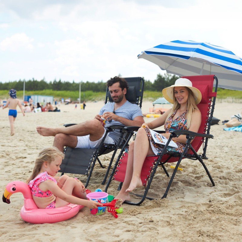 Krzesło ogrodowe wędkarskie plażowe składane fotel turystyczny Captain Mike