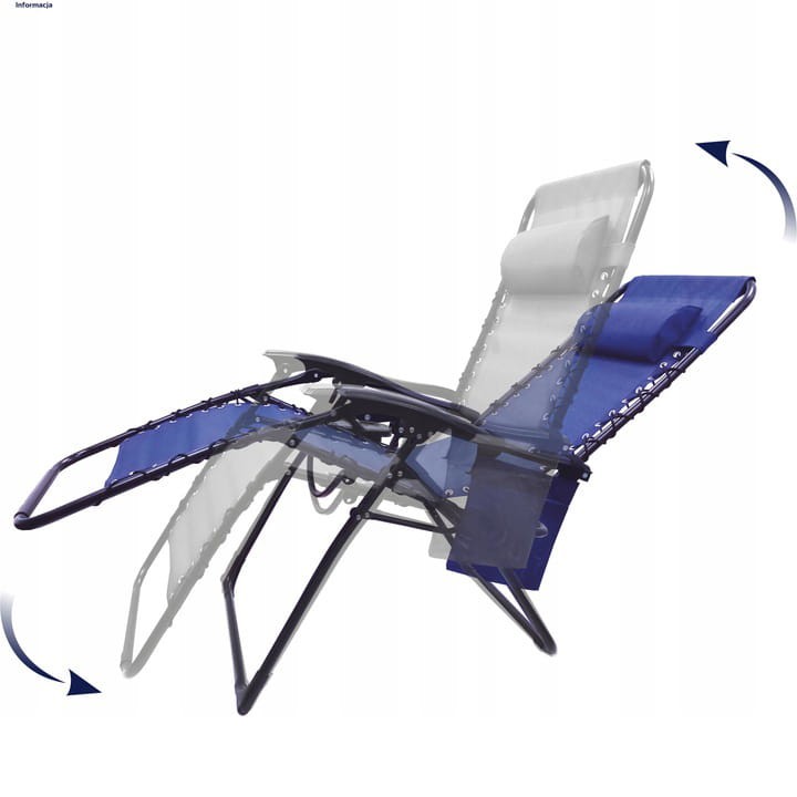 Krzesło ogrodowe wędkarskie plażowe składane fotel turystyczny Captain Mike