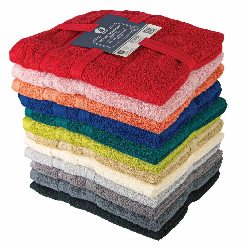 Zestaw 2x ręcznik do twarzy do rąk 30x50cm 100% pakistańska bawełna 600 GSM