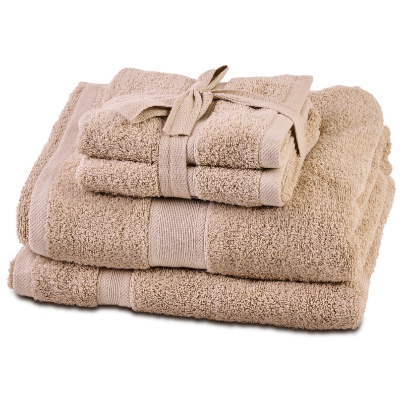 Zestaw 2x ręcznik do twarzy do rąk 30x50cm 100% pakistańska bawełna 600 GSM