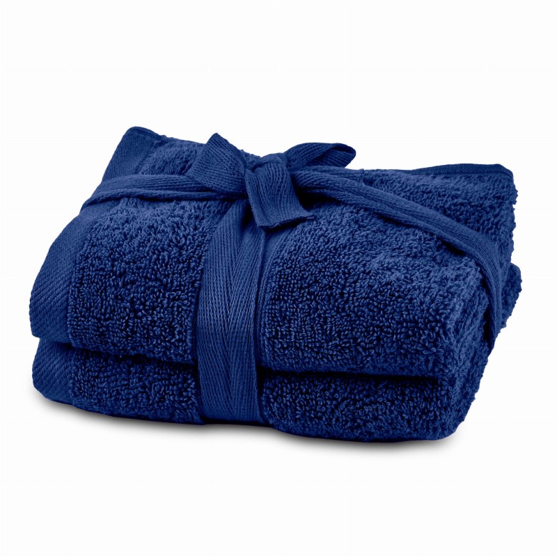 Zestaw 2x ręcznik do twarzy do rąk 30x50cm 100% pakistańska bawełna 600 GSM