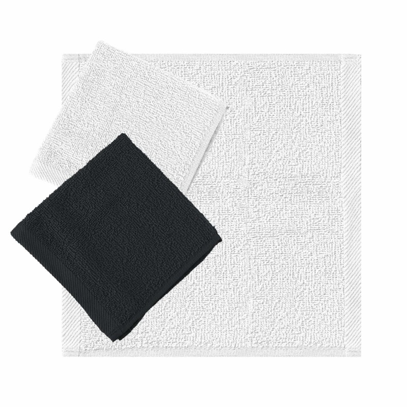 Zestaw 3x ścierka kuchenna bawełniana ściereczka szmatka 30x30 cm 400GSM