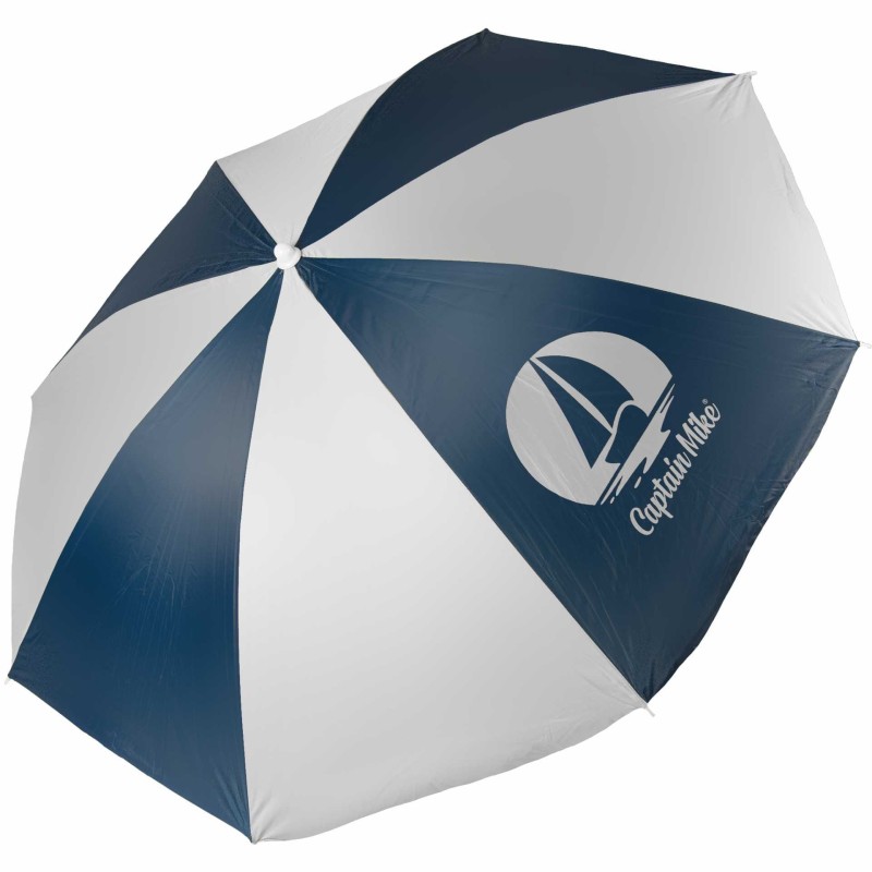 Parasol plażowy łamany z filtrem UPF50+ Captain Mike 160cm