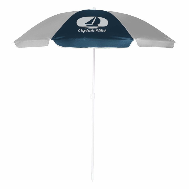 Parasol plażowy łamany z filtrem UPF50+ Captain Mike 160cm