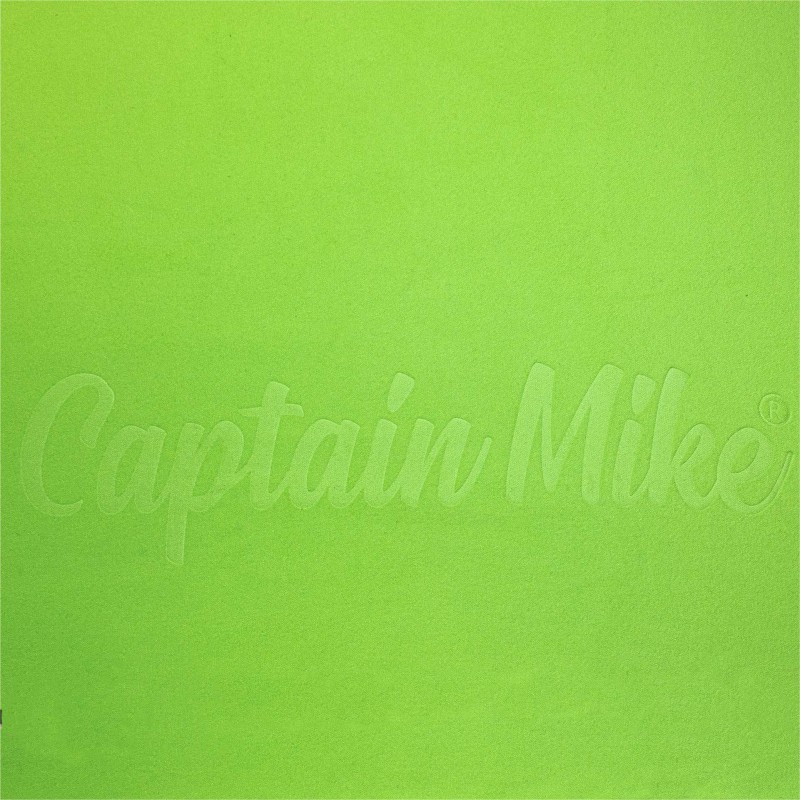 Ręcznik z mikrofibry szybkoschnący plażowy zielony 110x175 cm Captain Mike