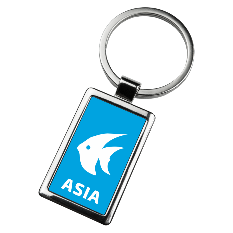 Marynistyczny brelok do kluczy z imieniem Asia Captain Mike