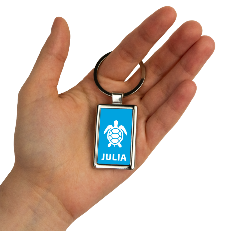 Marynistyczny brelok do kluczy z imieniem Julia Captain Mike