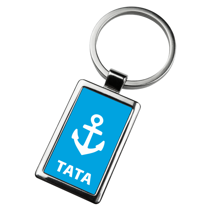 Marynistyczny brelok do kluczy z nadrukiem Tata Captain Mike