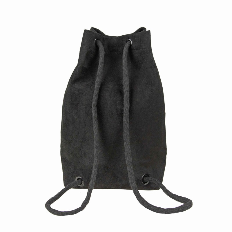 Plecak damski worek elegancki miejski czarny Captain Mike