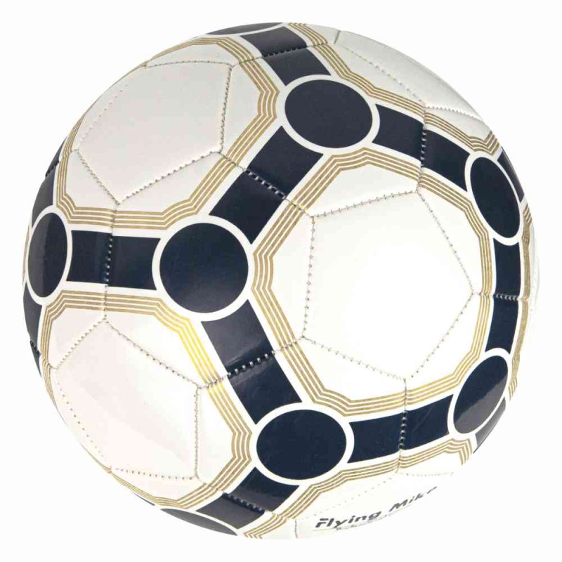 Piłka nożna rozmiar 5 FLYING MIKE piłka do nogi na TRENING Boisko Biała