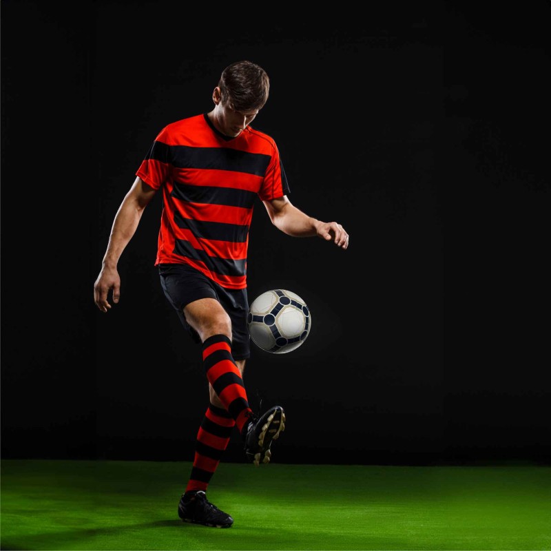 Piłka nożna rozmiar 5 FLYING MIKE piłka do nogi na TRENING Boisko Biała