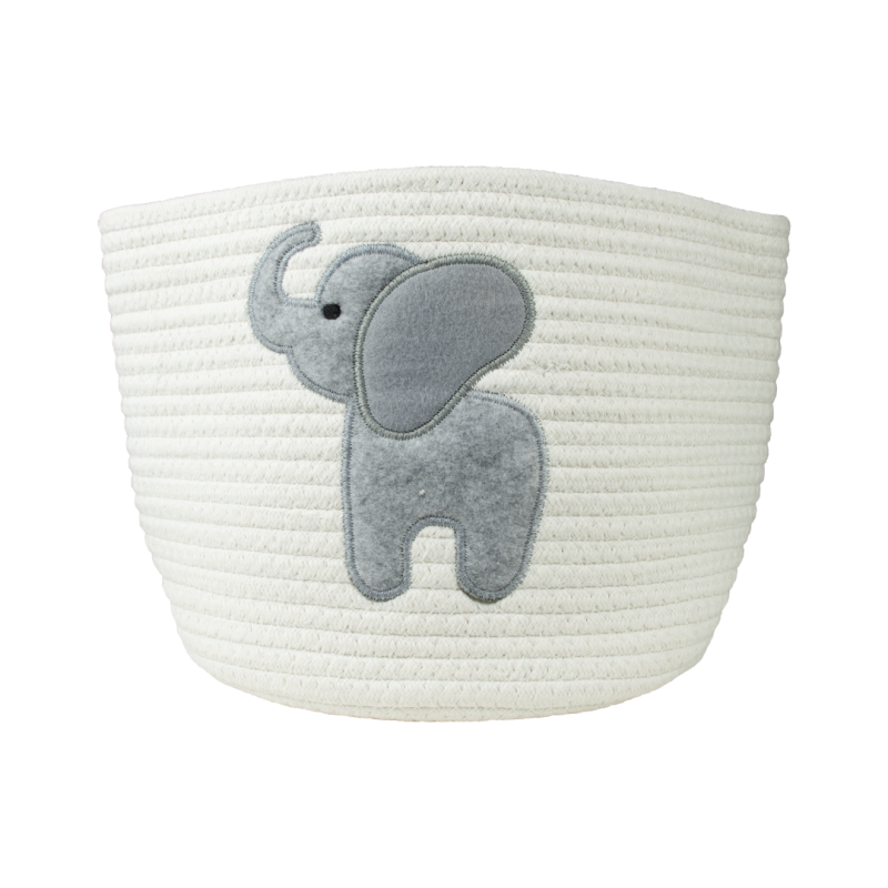 Organizer kosz składany do przechowywania zabawek ze słoniem Captain Mike