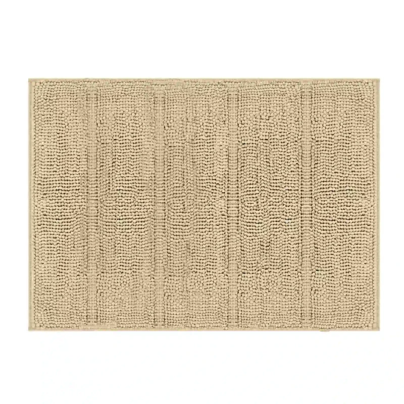 Mata łazienkowa z antypoślizgową powłoką 40x60cm, beżowa 1550 GSM