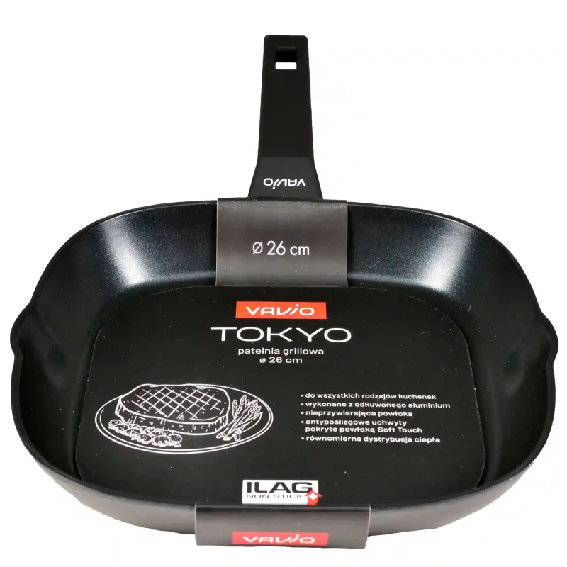 Patelnia grillowa Vavio Tokyo 26 cm