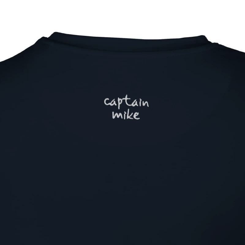 T-SHIRT damski koszulka Z HAFTEM BAWEŁNA TURECKA Captain Mike
