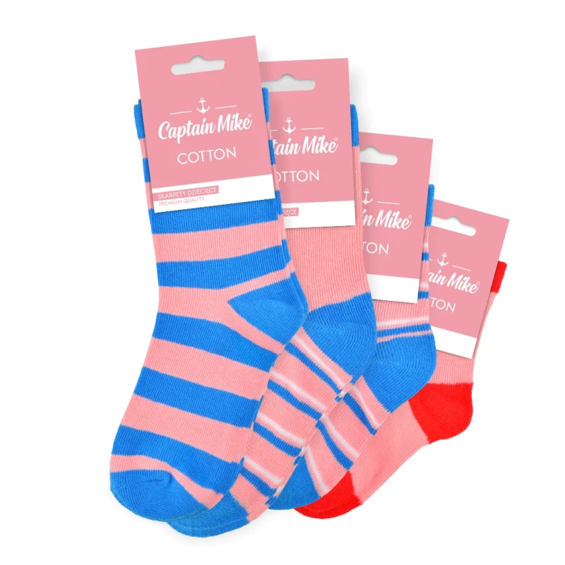 Skarpetki dziecięce bawełniane SilverClear antybakteryjne