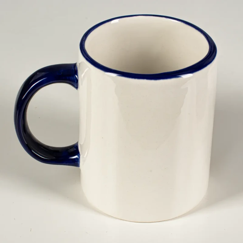 Kubek ceramiczny z motywem latarni morskiej i mewy Captain Mike 290ml