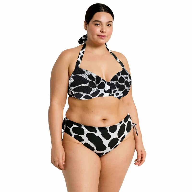 DÓŁ stroju kąpielowego PLUS SIZE majtki damskie Captain Mike