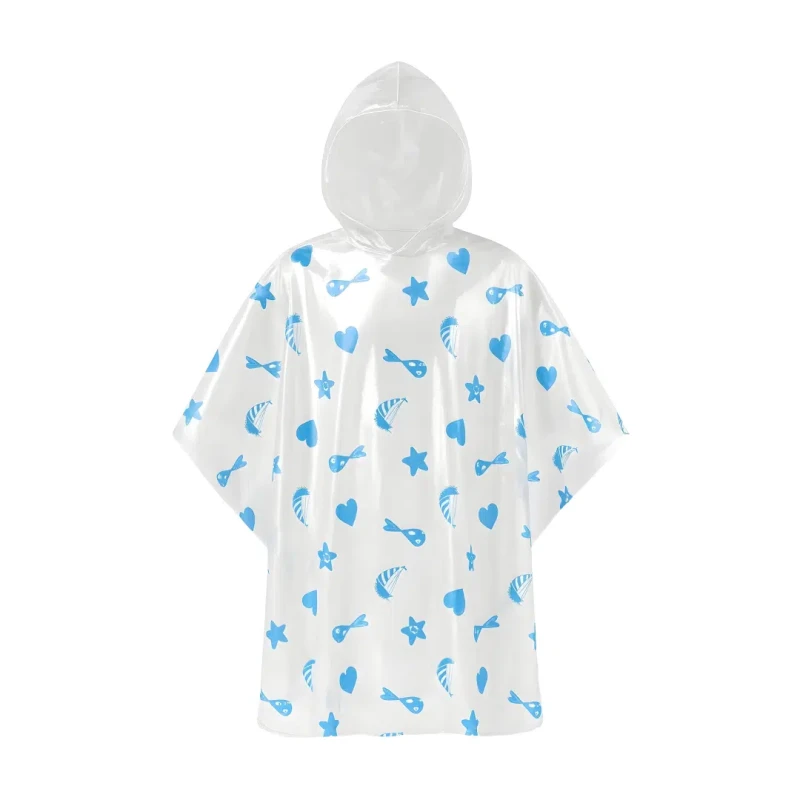 Ponczo przeciwdeszczowe dla dzieci multiplikacja Captain Mike