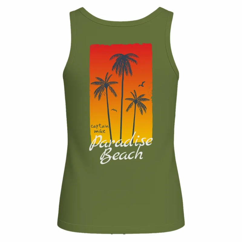 Męska koszulka podkoszulka z BAWEŁNY TURECKIEJ na ramiączkach Captain Mike