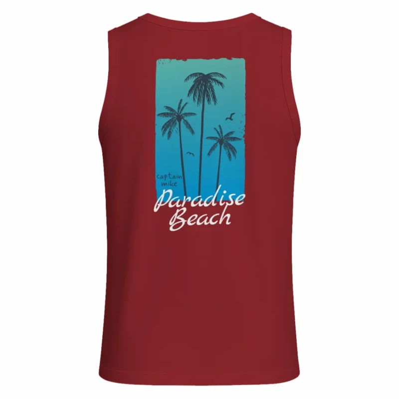 Męska koszulka podkoszulka z BAWEŁNY TURECKIEJ na ramiączkach Captain Mike