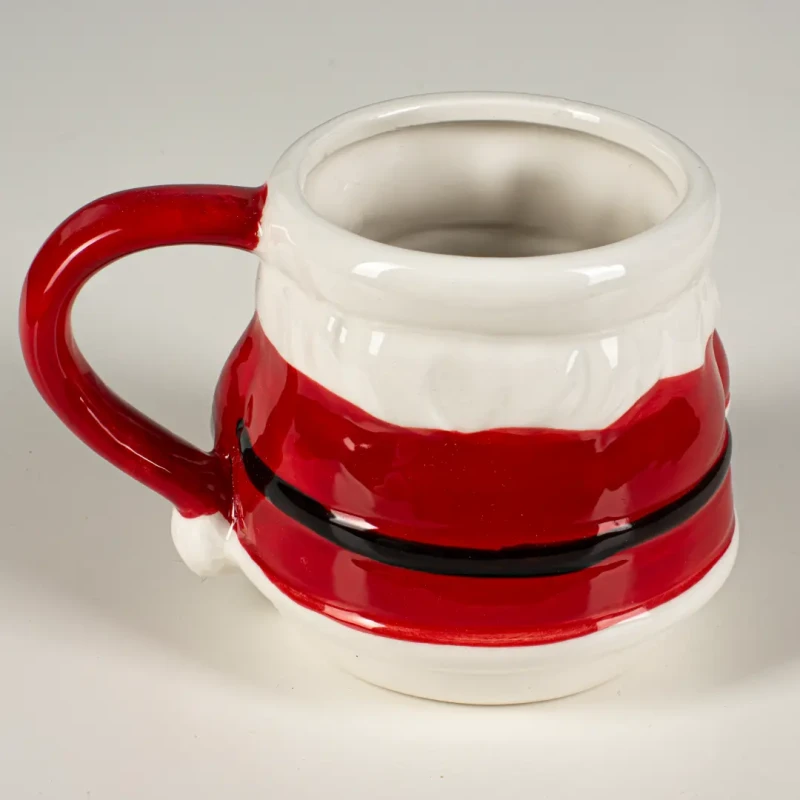 Kubek ceramiczny Święty Mikołaj Idealny na prezent świąteczny Captain Mike 450 ml