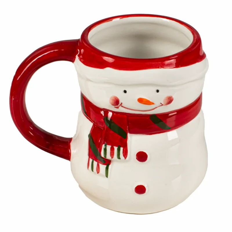 Kubek ceramiczny Bałwanek świąteczny kubek na prezent Captain Mike 370 ml