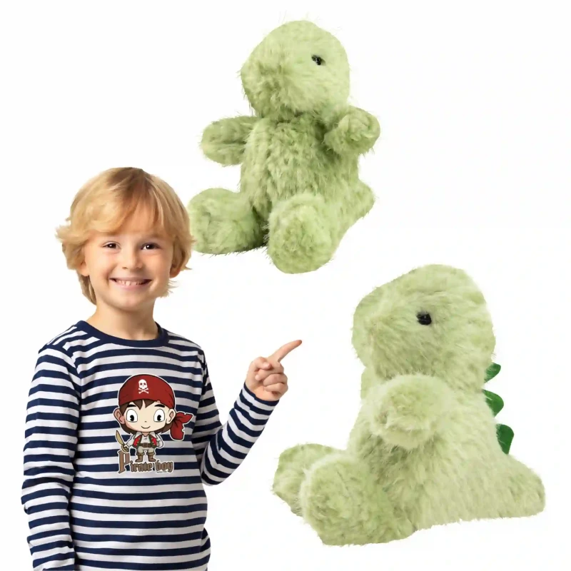 Dinozaur pluszowy pluszak maskotka przytulanka zielona Dino Piotrek