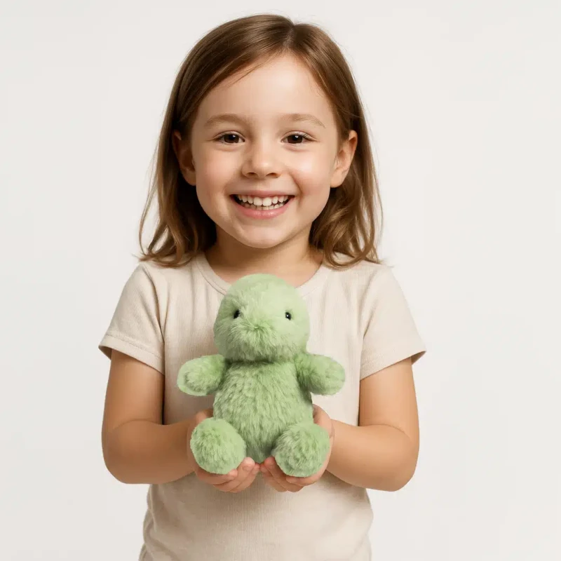 Dinozaur pluszowy pluszak maskotka przytulanka zielona Dino Piotrek