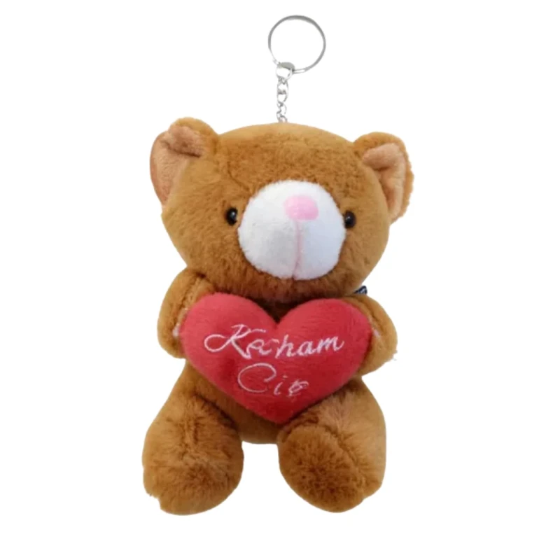 Brelok Pluszowy Miś z Sercem Kocham Cię MIŚ KOCHAŚ maskotka Captain Mike