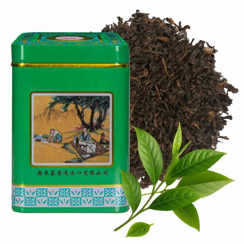 Zestaw prezentowy – 2 porcelanowe kubki + herbata Pu-Erh