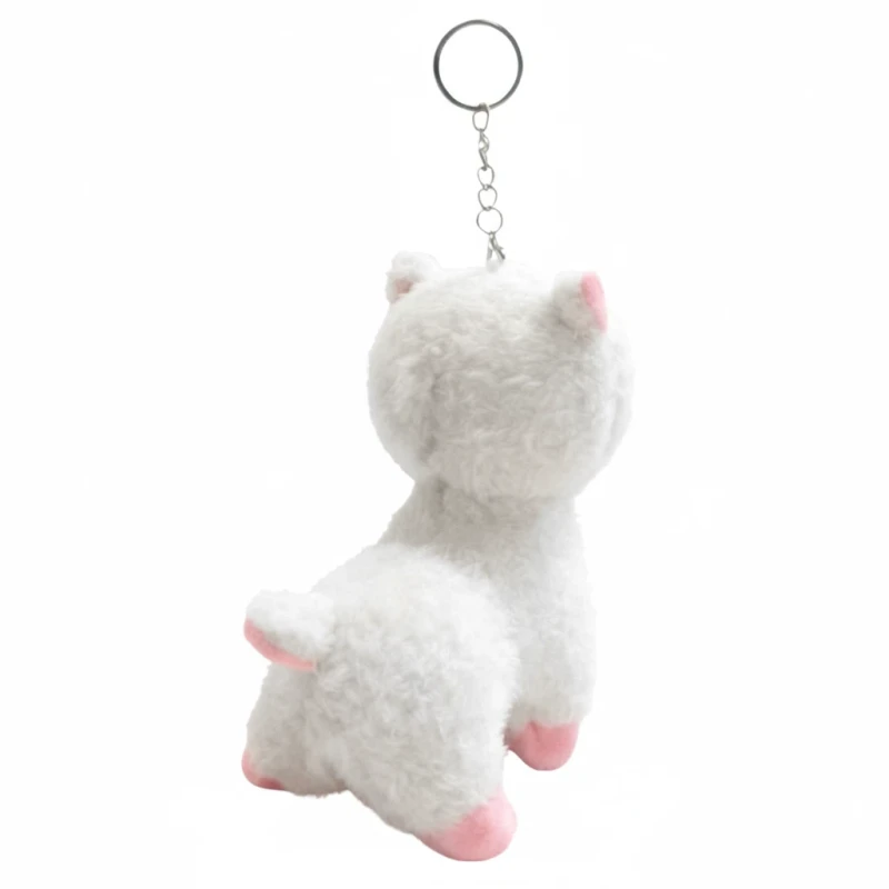 Brelok Pluszowy Biała Lama LAMA MARTA maskotka Captain Mike