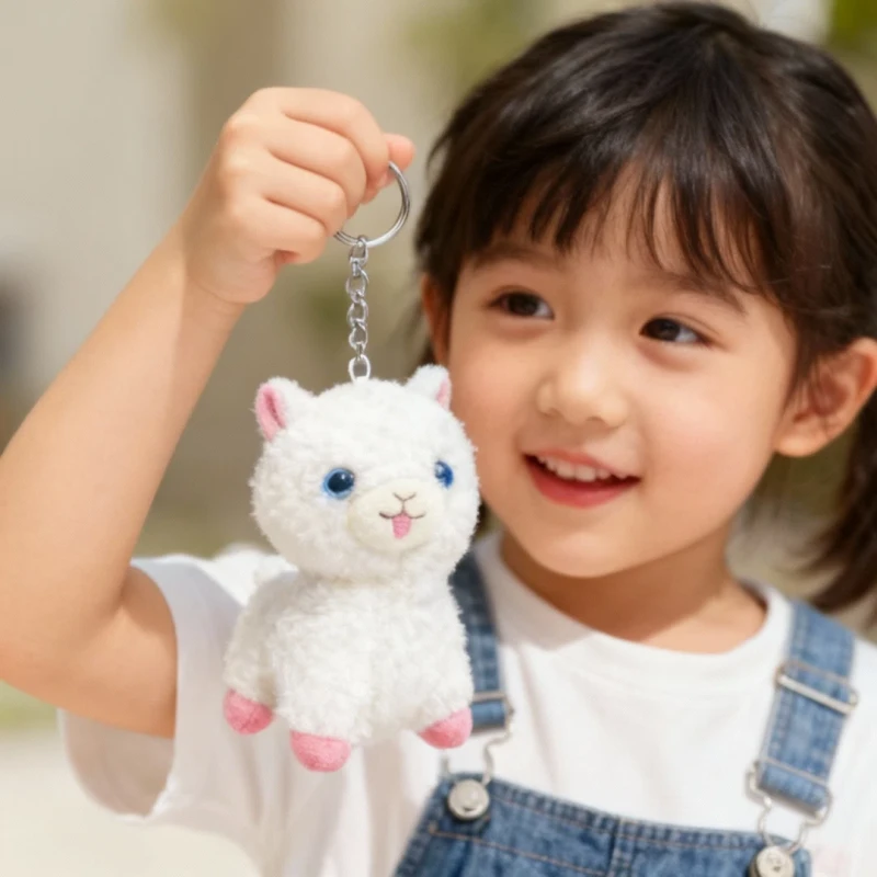 Brelok Pluszowy Biała Lama LAMA MARTA maskotka Captain Mike
