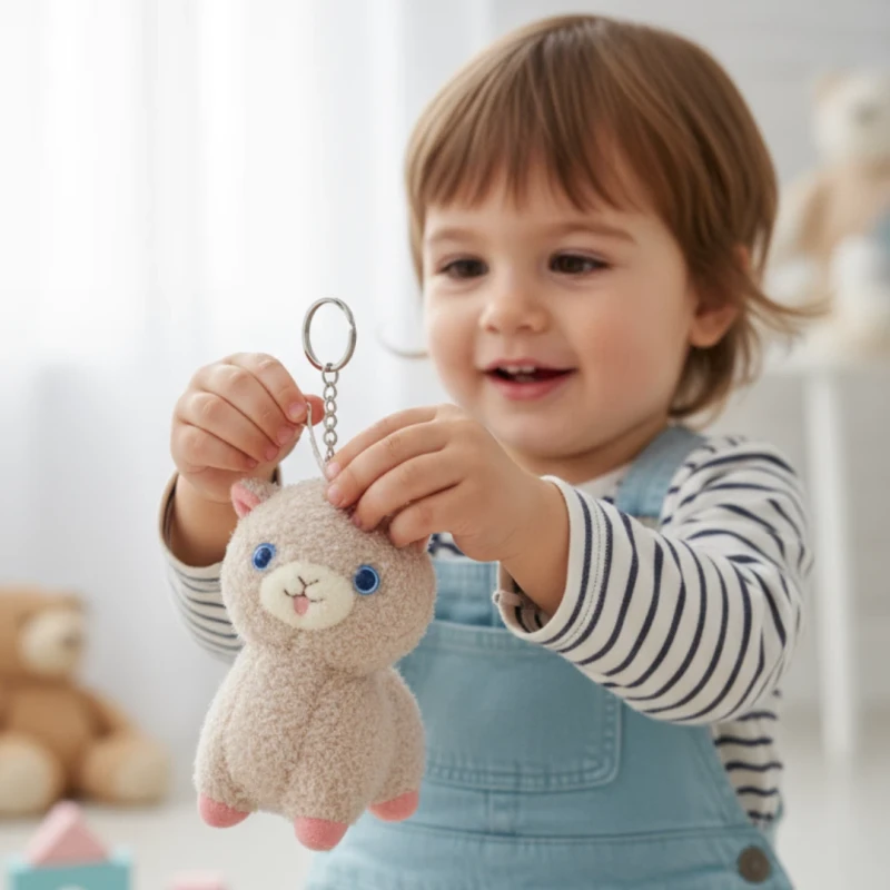 Brelok Pluszowy Beżowa Lama LAMA MARTA maskotka Captain Mike