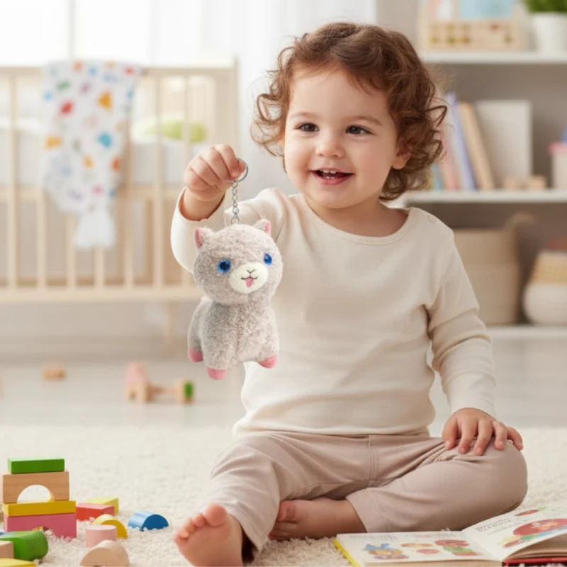 Brelok Pluszowy Beżowa Lama LAMA MARTA maskotka Captain Mike