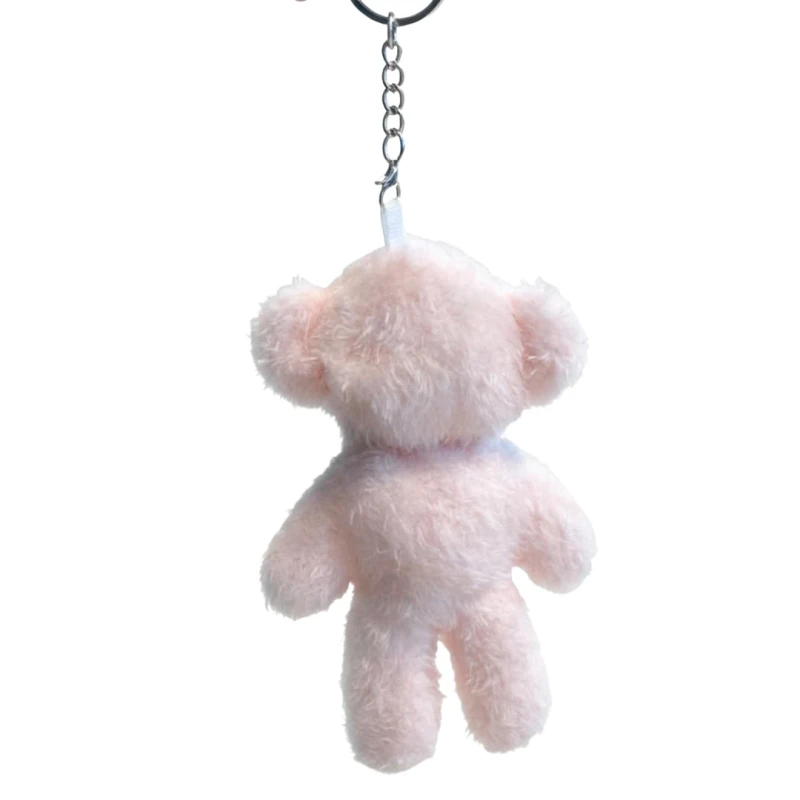 Brelok Pluszowy Różowy Misiu maskotka Captain Mike