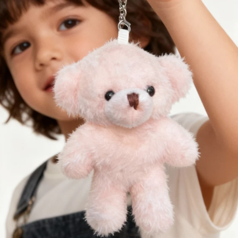 Brelok Pluszowy Różowy Misiu maskotka Captain Mike