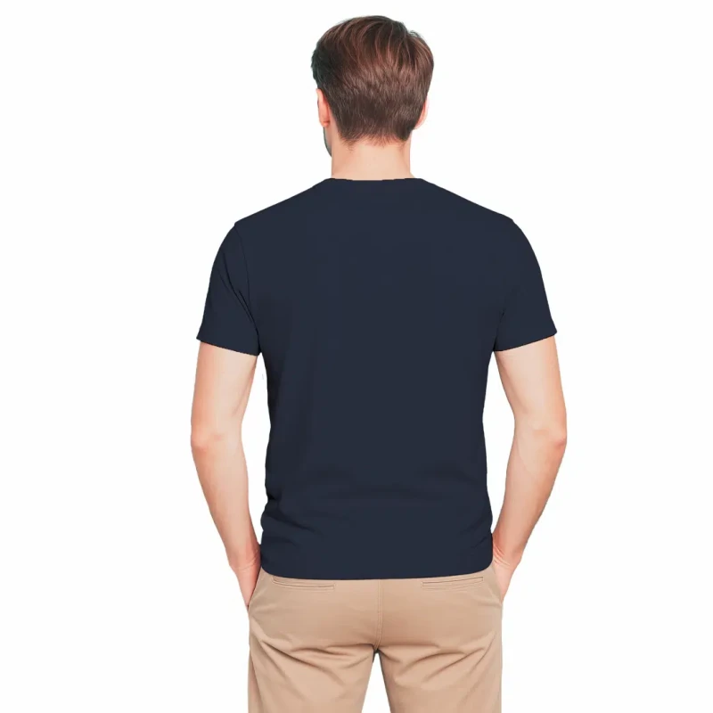 Koszulka męska BAWEŁNA TURECKA T-shirt wypukły nadruk Captain Mike