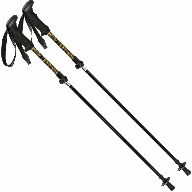 Kijki Trekkingowe Kije NORDIC WALKING Lekkie 3-Segmentowe Składane