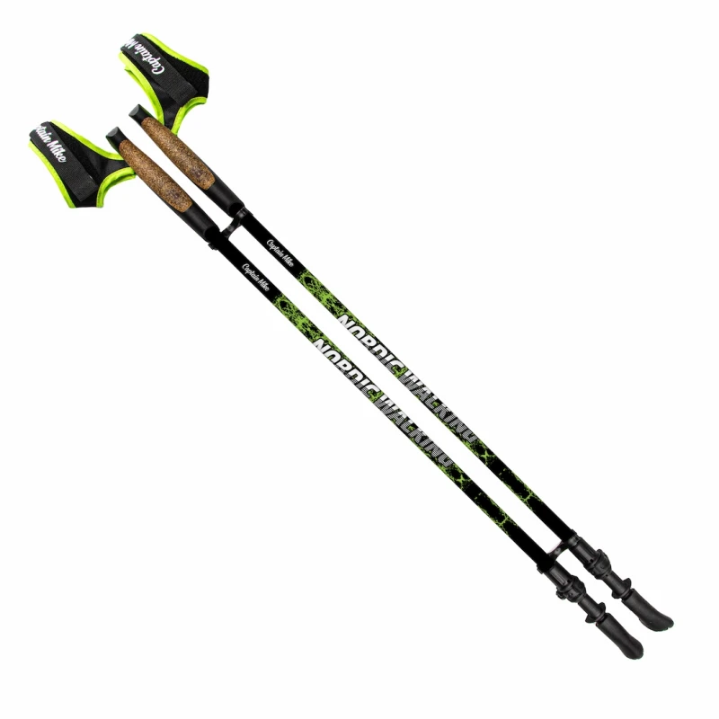 Kijki do chodzenia Nordic Walking REGULOWANE Captain Mike + rękawiczki