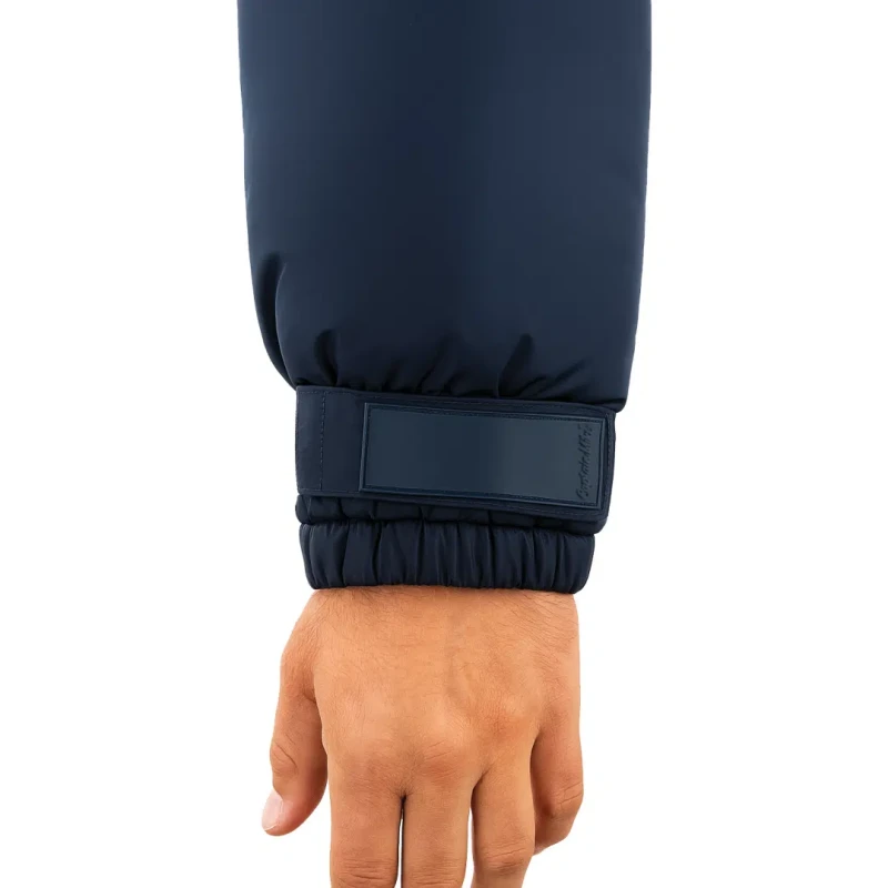 Kurtka zimowa męska puchowa pikowana z kapturem ASPEN Captain Mike