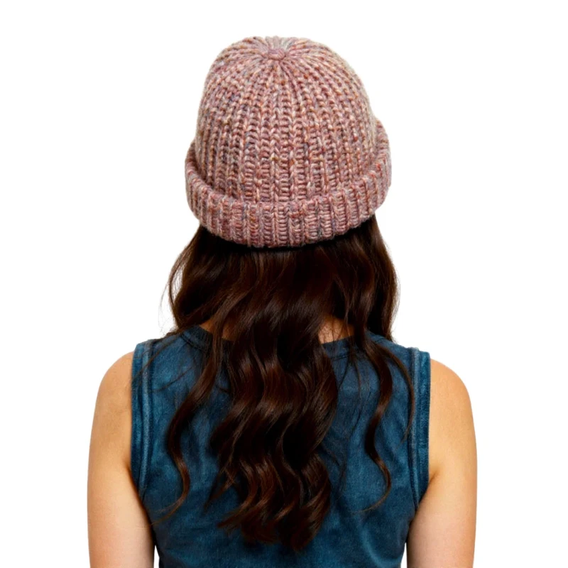 Ciepła czapka damska dzianinowa z wywijanym brzegiem Captain Mike