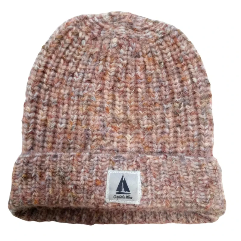Ciepła czapka damska dzianinowa z wywijanym brzegiem Captain Mike