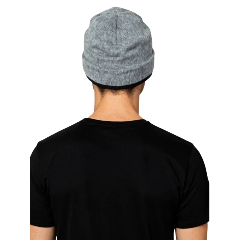 Ciepła czapka zimowa męska beanie szary Captain Mike