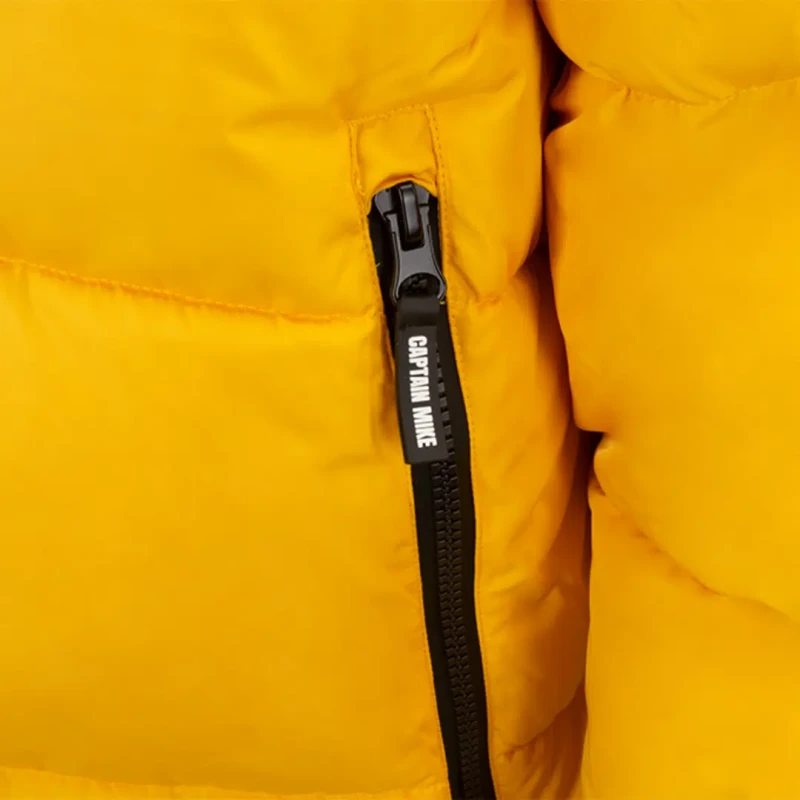 Kurtka zimowa męska puchowa pikowana z kapturem VERBIER Captain Mike