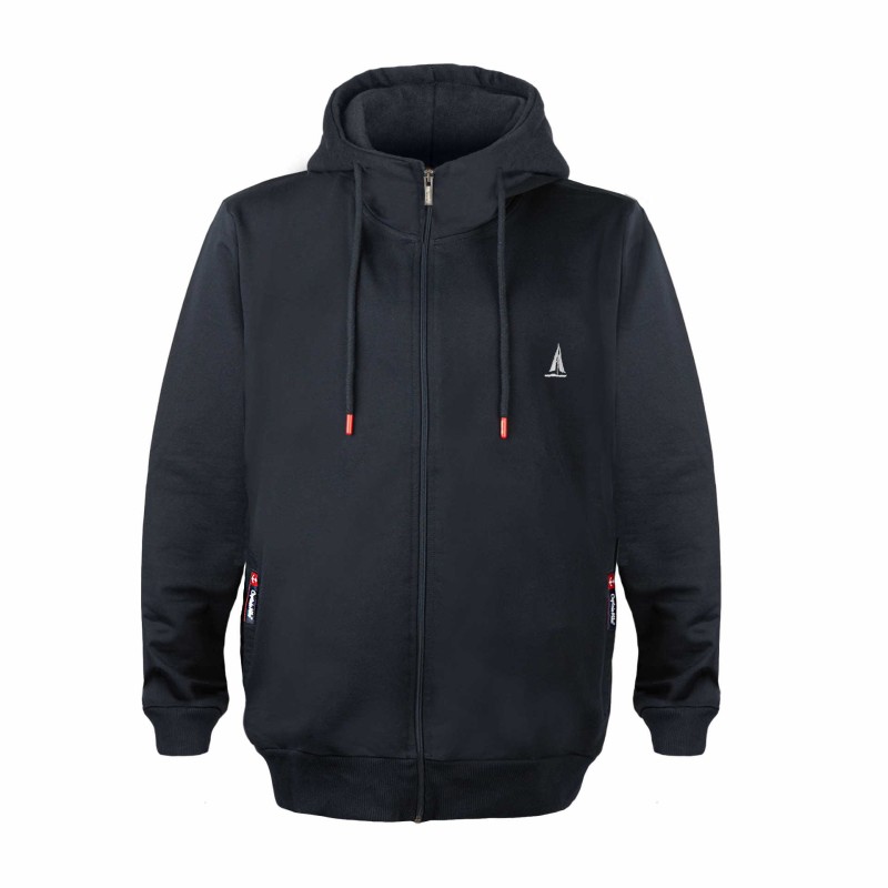 Bluza dresowa męska Z HAFTEM granatowa Captain Mike
