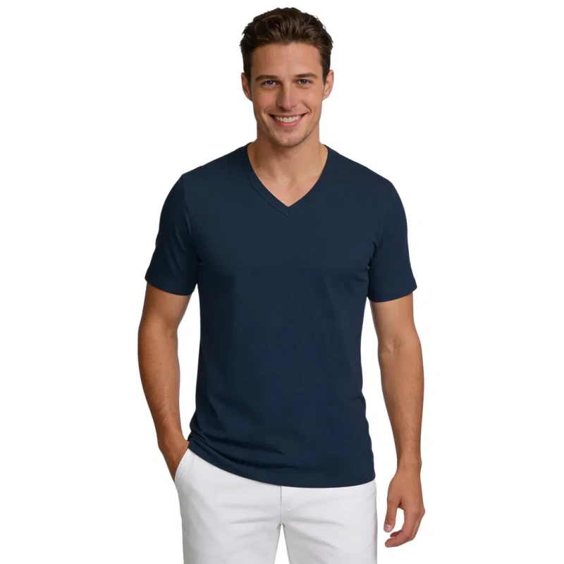 T-shirt_meski_v-neck_navy-2.webp